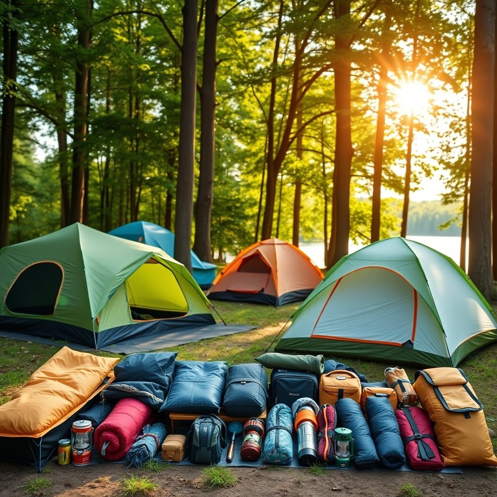 Complete Camping Kit by Camprent