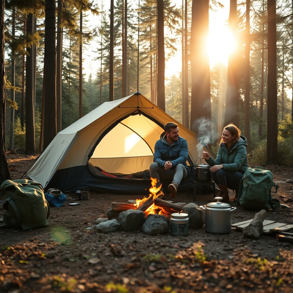 Camping gear rental