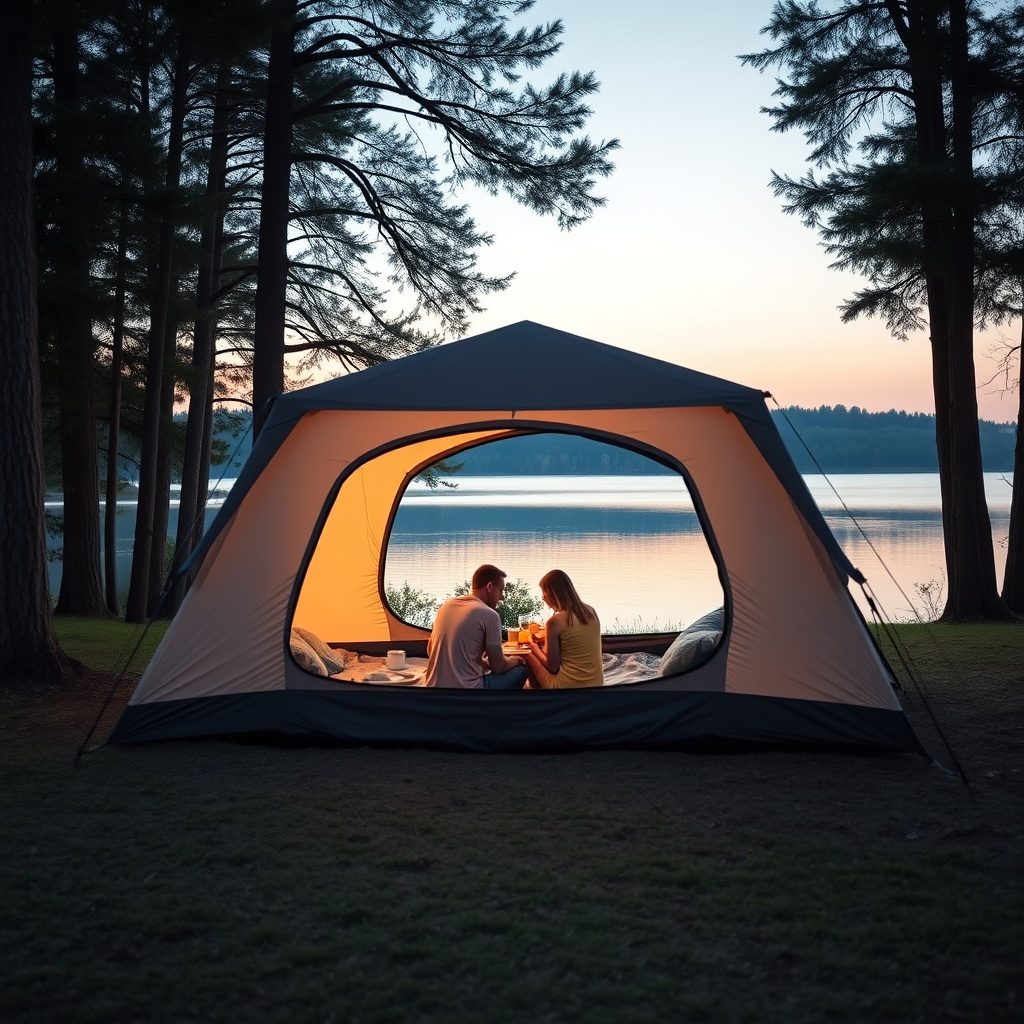 Large tent rental for families