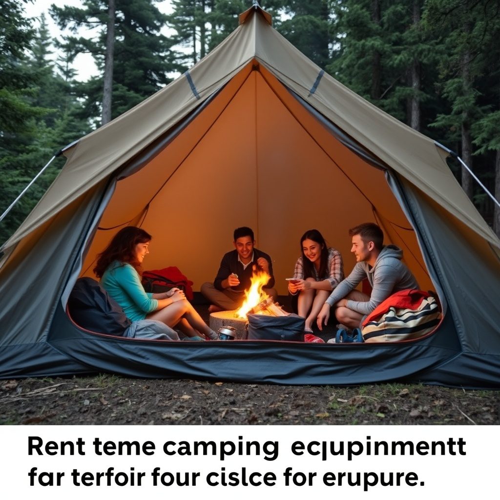 Backpacking Tent Rental